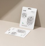 EcoBe Masca Coreeana cu Carbune Activ - Detox si Purificare, Elimina Impuritatile, Ten Curat si Echilibrat