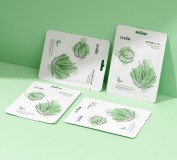 EcoBe Masca Faciala Coreeana cu Aloe Vera - Hidratare Intensa si Calmare Instantanee, Luminozitate Naturala, Ten Iritat sau Uscat