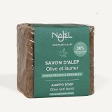 Sapun traditional de Alep cu 30% ulei de dafin, 170g - NAJEL