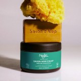 Sapun negru de Alep exfoliant cu eucalipt, 180 g - NAJEL